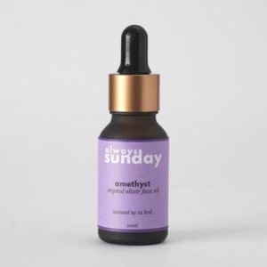 Amethyst: A Powerful Peace of Violet - Crystal Face Oil Product Image