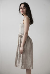 Ovate - Salomé Linen Dress - Natural